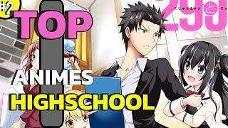 Top 1̶0̶ 𝟱    High-School Life Changing Anime (Probably MISSED)