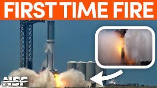 Did the Deluge Work? SpaceX Booster 9 Static Fire - Starship Super Heavy
