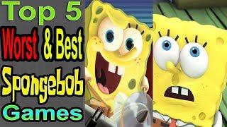 5 Worst/Best Spongebob Games