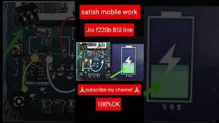 Jio f220b charging error solution BSI line solution #shorts #viral #youtubeshorts