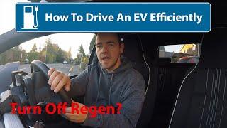 How To Drive An Electric Car Efficiently!