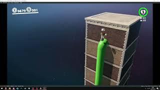 Super Mario odyssey 2p trickjump