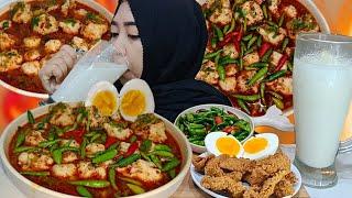 bakso ikan Malingping extra cabe toping telur | asmr mukbang