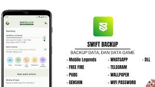 Cara Backup Data Game Ke Sdcard dengan Cepat!! Swift Backup Root dan Tanpa Root