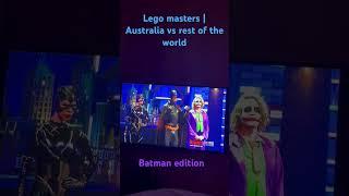 Lego masters Australia vs rest of the world - Batman #legomasters #legomastersaustralia #batman