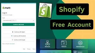 Create Online Free Shopify Account