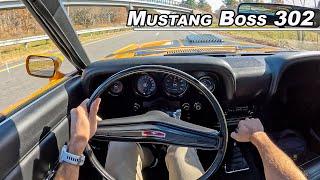 1970 Ford Mustang Boss 302 - What It's Really Like To Drive The Trans Am Homologation (POV)