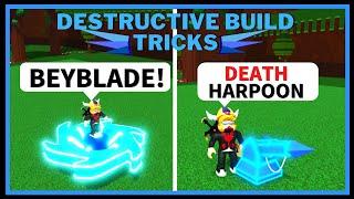 DESTRUCTIVE Build Tricks!! In Build A Boat For Treasure ROBLOX