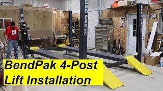 BendPak 4 Post Lift Install