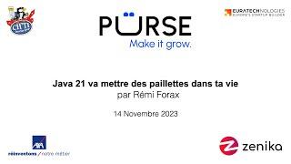 Java 21 va mettre des paillettes dans ta vie — Rémi Forax