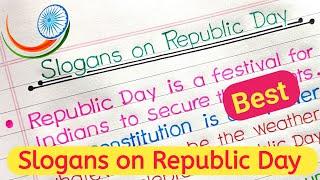 Slogan on Republic Day in English || Republic Day Slogan || Quotes on Republic Day ||