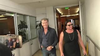 Pierce Brosnan shopping in Beverly Hills