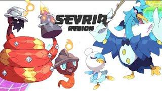 Complete Fakedex - Sevria Fakemon Region (Gen 10 Pokemon Inspiration)