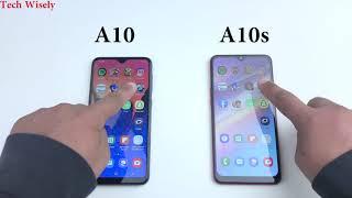 SAMSUNG A10s VS A10 Speed Test