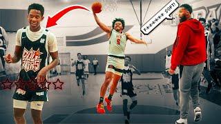 Unranked Hooper GOES AT LeBron’s AAU Team! 5 Star Brayden Burries DROPS 30!