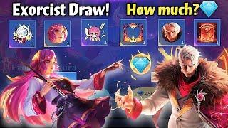 EXORCIST DRAW!HOW MUCH?! 2 EXORCIST SKINS + RECALL!(2 emotes & border too)