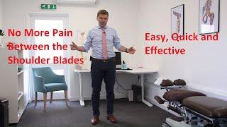 No more Pain Between the Shoulder Blades. Fast and Effective Exercises