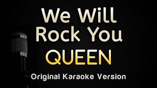 We Will Rock You - Queen (Karaoke Songs With Lyrics)