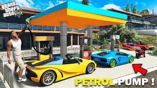 GTA 5 : Franklin Opening A Petrol Pump Near His House GTA 5 !