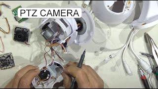PTZ CAMERA INSIDE WIRING AND PARTS SDETER