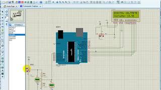 Voltmeter Using Arduino Using Proteus 8 Professional Simulation