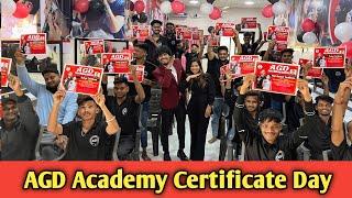 AGD Academy Certificate day ￼| 3 ￼month course complete ￼|￼ Salon ￼Academy