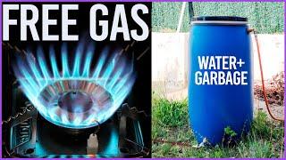 How to Make Free Gas with Garbage | Free Gas Butane - Propane | Liberty BioGas