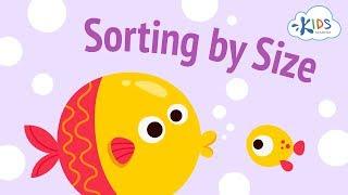 Sorting and Matching Games | Learn Sorting by Size for Preschool & Kindergarten | Kids Academy