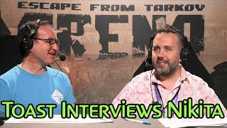 Nikita Interview about Escape from Tarkov Arena at TwitchCon 2023 Las Vegas - ToastRackTV