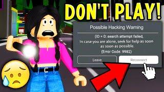 CREEPIEST ERROR CODES on ROBLOX BROOKHAVEN!