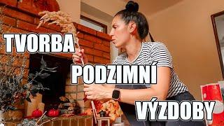 OD SBĚRU MATERIÁLU PO TVORBU PODZIMNÍ VÝZDOBY, Z DARŮ BESKYDSKÉ PŘÍRODY, PODZIMNÍ VÝZDOBA, DEKORACE