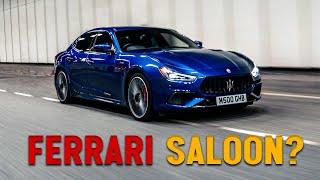 *FERRARI* Saloon You've Never Heard Of // Maserati Ghibli Trofeo