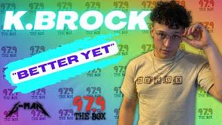 K. BROCK Spitsinside #979THEBOX studios!