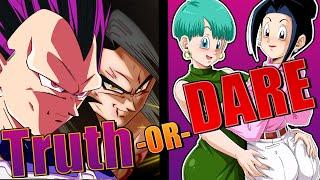 Vegeta, Bulma, Slick Goku, And Chi Chi Play Truth Or Dare