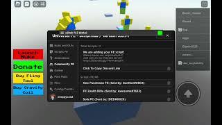 Roblox Fe Script Showcase (Universal Fe Script Hub)