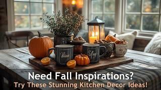 Looking for Fall Kitchen Decor Ideas? Try These Cozy Tips for Your Dining Space!