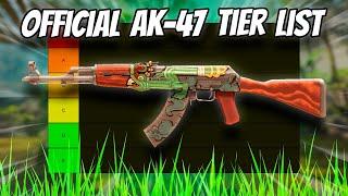 Official AK47 Tier List! - Ranking Every CS2 AK47 Skin from Best to Worst (2023)
