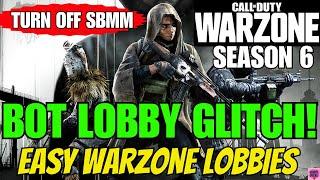 NEW WARZONE BOT LOBBY GLITCH! *DO THIS NOW!* (INSTANT EASIER LOBBIES & NO VPN REQUIRED) MW3 GLITCHES