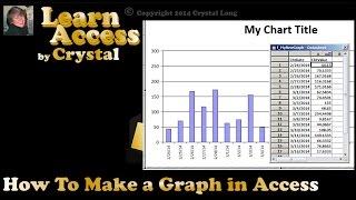 How To Make a Graph with Microsoft Access (Classic Chart)