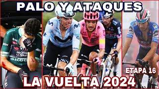 ETAPA 16  LA VUELTA a ESPAÑA 2024  Palo y Ataques