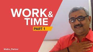 WORK AND TIME PART -1|PSC MATHS CLASS| MATHS PARTNER