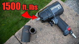 Earthquake XT 1/2 in. Ultra Torque Air Impact Wrench Review (EQ12EXT)