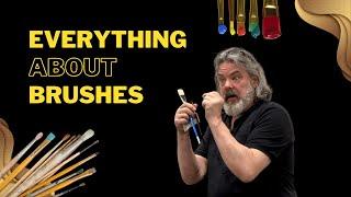 How to pick the right artist paintbrush | Everything about brushes