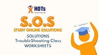 HOTs Education Study Online Solutions (S.O.S) Program