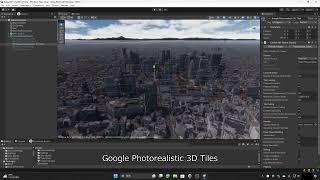 Cesium for Unity で PLATEAU 3d Tiles と Google Photorealistic 3D Tiles の比較