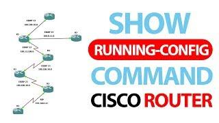 show running-config command cisco router | CCNA Quick Tip