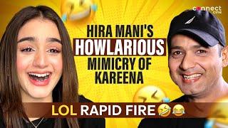 Hira Mani’s MOST ENTERTAINING Rapid Fire on SRK, Kareena Kapoor, Sridevi and..| Faridoon Shahryar