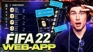 FIFA 22 Web App Info & Early Access