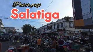 Suasana pasar pagi Salatiga