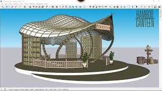 The Secret to Creating Stunning Bamboo Canteen in SketchUp | SU Organic Modeling | Plugin Tutorial
